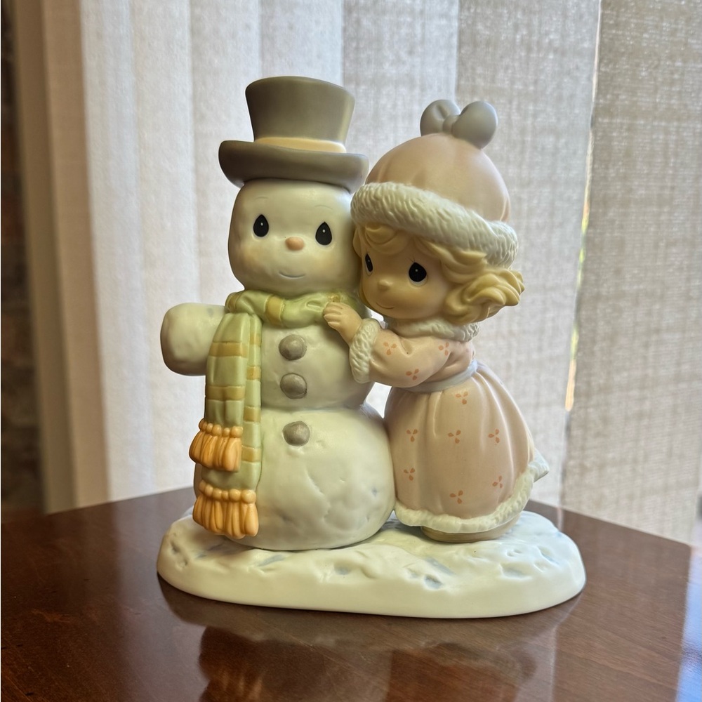 Enesco Precious Moments Snowman Figurine